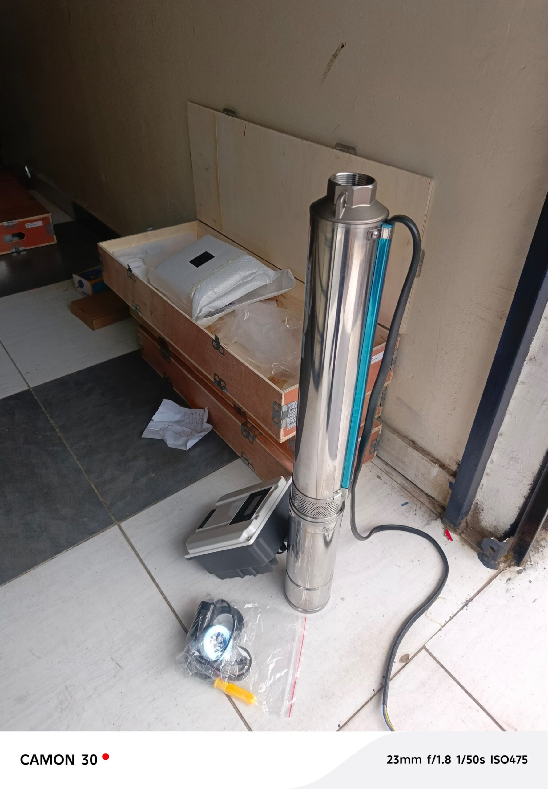 DC solar pump for irrigation