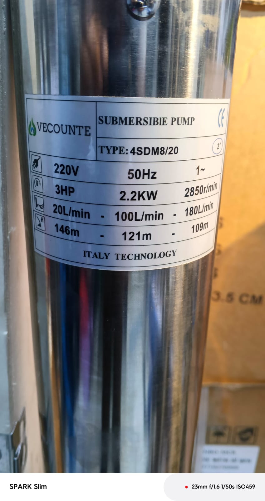 3hp outlet 2 inch
