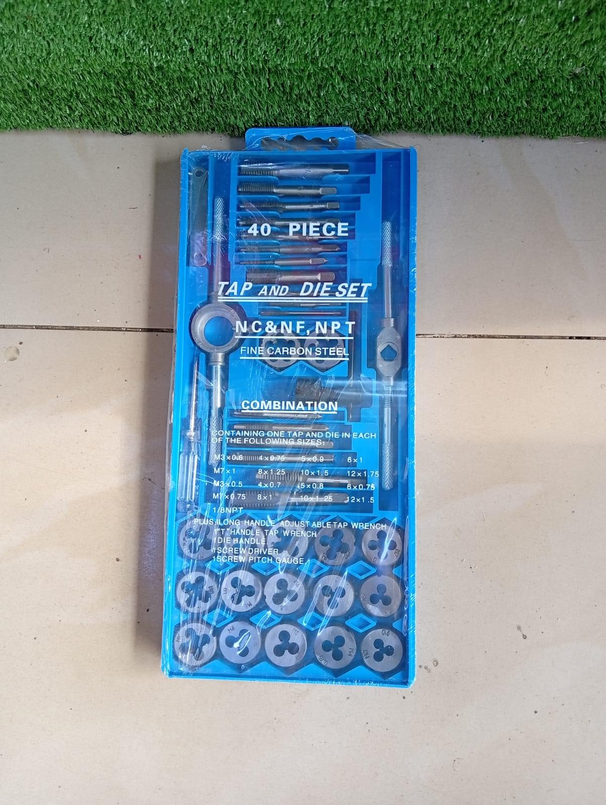 40pcs taps and die 40pcs taps and die