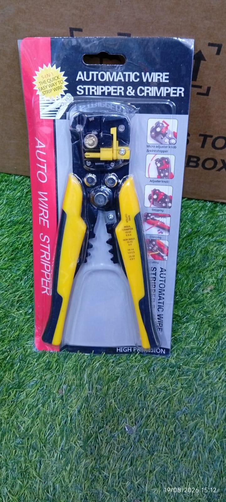 automatic wire stripper and crimper automatic wire stripper and crimper