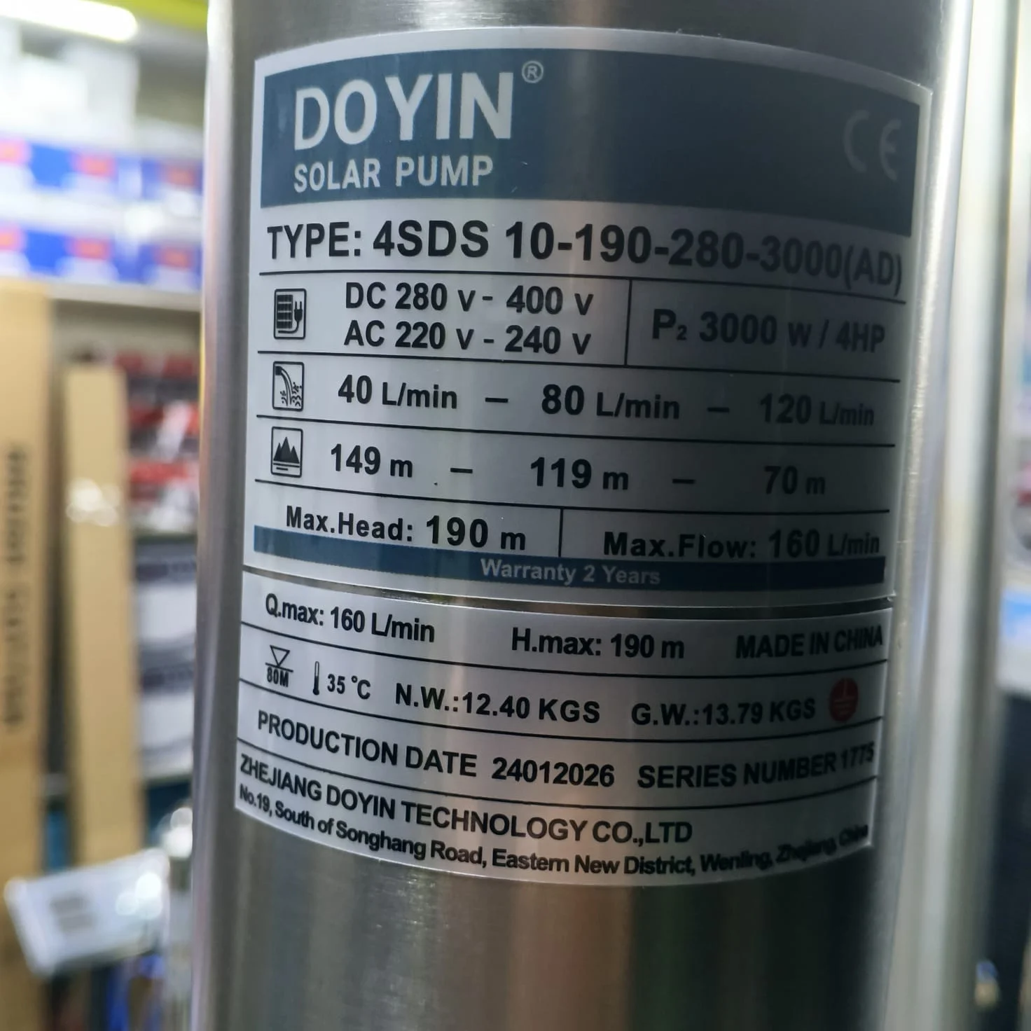 Top Hybrid Submersible Water Pump in Kenya 
